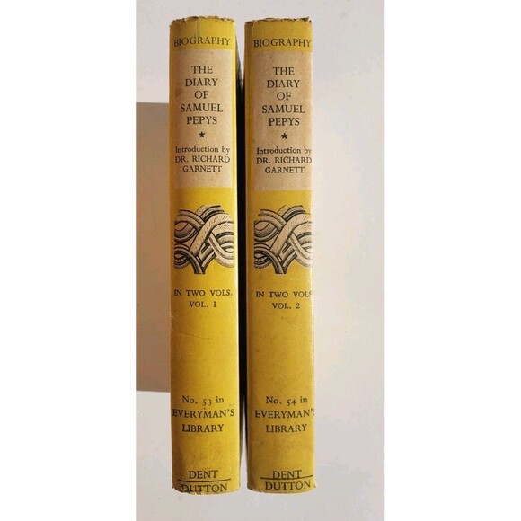 The Diary of Samuel Pepys Vols. 1 & 2 : Index Hardcover Samuel Pepys 1936 - Picture 3 of 13